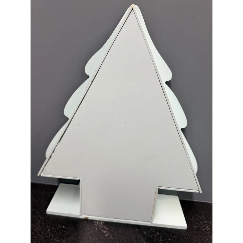 Enesco Precious Moments Tree Display Shelf Samuel J Butcher Wood 12